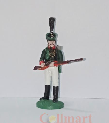 Оловянный солдатик. Рядовой Восточно-Прусского егерского батальона, 1808-1813 год. 