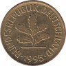  ФРГ. 5 пфеннигов 1995 год. (J) 