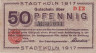  Бона. Германия. Кёльн 50 пфеннигов 1917 год. Нотгельд. (VF) 
