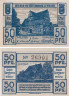  Бона. Германия. Вильстер 50 пфеннигов 1920 год. Нотгельд. (VF) 