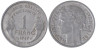  Франция. 1 франк 1947 год. Тип Морлон. Марианна. (B) 