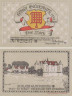  Бона. Германия. Глюксбург 1 марка 1920 год. Нотгельд. (XF) 