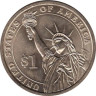  США. 1 доллар 2011 год. 20-й президент Джеймс Гарфилд (1881). (D) 