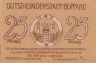  Бона. Германия. Боппард 25 пфеннигов 1920 год. Нотгельд. (XF) 