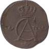 Швеция. 1/12 скиллинга 1808 год. Король Густав IV Адольф. 