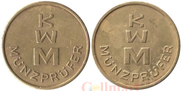  ФРГ. Парковочный жетон KWM Munzprufer. (17,5 мм) 