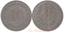 Германская империя. 10 пфеннигов 1889 год. (G)
