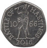  Великобритания. 50 пенсов 2016 год. 950 лет Битве при Гастингсе. 