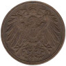  Германская империя. 1 пфенниг 1913 год. (G) 