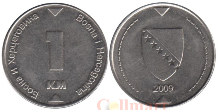  Босния и Герцеговина. 1 марка 2009 год. 
