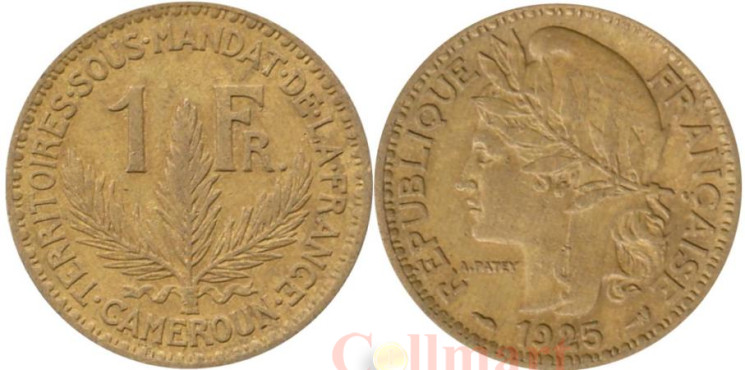  Камерун. 1 франк 1925 год. 