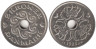  Дания. 2 кроны 1995 год. Три короны Кристиана V и три монограммы Маргрете II. 