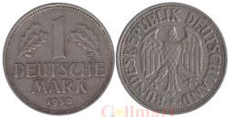 Германия (ФРГ). 1 марка 1950 год. Герб. (F)