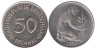  ФРГ. 50 пфеннигов 1992 год. (J) 