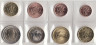  Болгария. Набор монет евро 2026 год. (8 штук) 