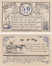  Бона. Германия. Мелле 50 пфеннигов 1921 год (вариант 2). Нотгельд. (XF) 
