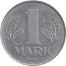 Германия (ГДР). 1 марка 1975 год. Герб. 