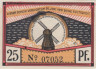  Бона. Германия. Штайнфельд (Шлезвиг) 25 пфеннигов 1920 год (вариант 4). Нотгельд. (VF) 