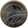  Финляндия. 5 евро 2015 год. Спорт - Баскетбол. 