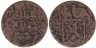  Голландская Ост-Индия. 1/4 стювера 1823 год. 