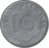  Германия - Третий рейх. 10 рейхспфеннигов 1941 год. (D) 