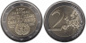  Португалия. 2 евро 2020 год. 75 лет ООН. 