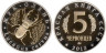  Россия. 5 червонцев 2013 год. Монетовидный жетон "Жук-Олень". (ММД) 