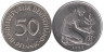  ФРГ. 50 пфеннигов 1993 год. (J) 