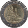  Германия. 2 евро 2012 год. Замок Нойшванштайн, Бавария. (D) 