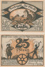  Бона. Германия. Любц 25 пфеннигов 1922 год. Нотгельд. (XF) 