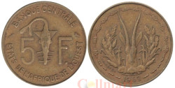 Западная Африка (BCEAO). 5 франков 1969 год. Канна (антилопа).