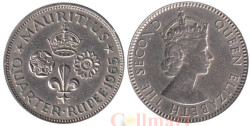Маврикий. 1/4 рупии 1965 год.