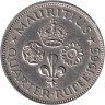  Маврикий. 1/4 рупии 1965 год. 