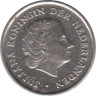  Нидерланды. 10 центов 1977 год. Королева Юлиана. 