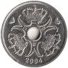  Дания. 2 кроны 2004 год. 