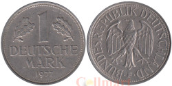 Германия (ФРГ). 1 марка 1977 год. Герб. (F)