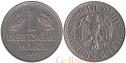 ФРГ. 1 марка 1977 год. (F)