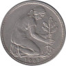  ФРГ. 50 пфеннигов 1967 год. (J) 