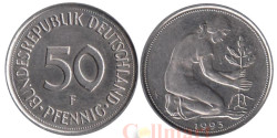 ФРГ. 50 пфеннигов 1993 год. (F)