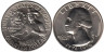  США. 25 центов 1976 год. 200 лет независимости. (D) 