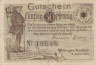  Бона. Германия. Виллинген 50 пфеннигов 1921 год. Нотгельд. (F) 