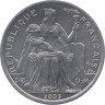  Новая Каледония. 2 франка 2003 год. Птица Кагу. 