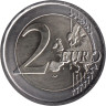  Италия. 2 евро 2022 год. 35 лет программе Эразмус. 