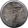  Италия. 2 евро 2022 год. 35 лет программе Эразмус. 