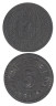  Германия. Франкфурт-на-Одере. 5 пфеннигов 1917 год. Герб. (нотгельд) 