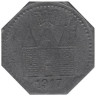  Германия. Виттенберге. 10 пфеннигов 1917 год. Замок. Нотгельд. 