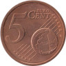  Германия. 5 евроцентов 2008 год. Дубовые листья. (D) 