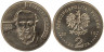  Польша. 2 злотых 2010 год. Бенедикт Дыбовский (1833-1930). 