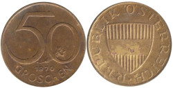 Австрия. 50 грошей 1970 год.