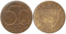  Австрия. 50 грошей 1970 год. 